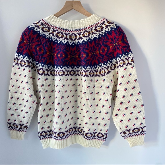 Vintage Northen Isles Cardigan Petite Medium - Picture 2 of 7